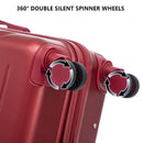 3 Pieces Set 20" / 24" / 28" Spinner Wheel Luggage With Combination Lock