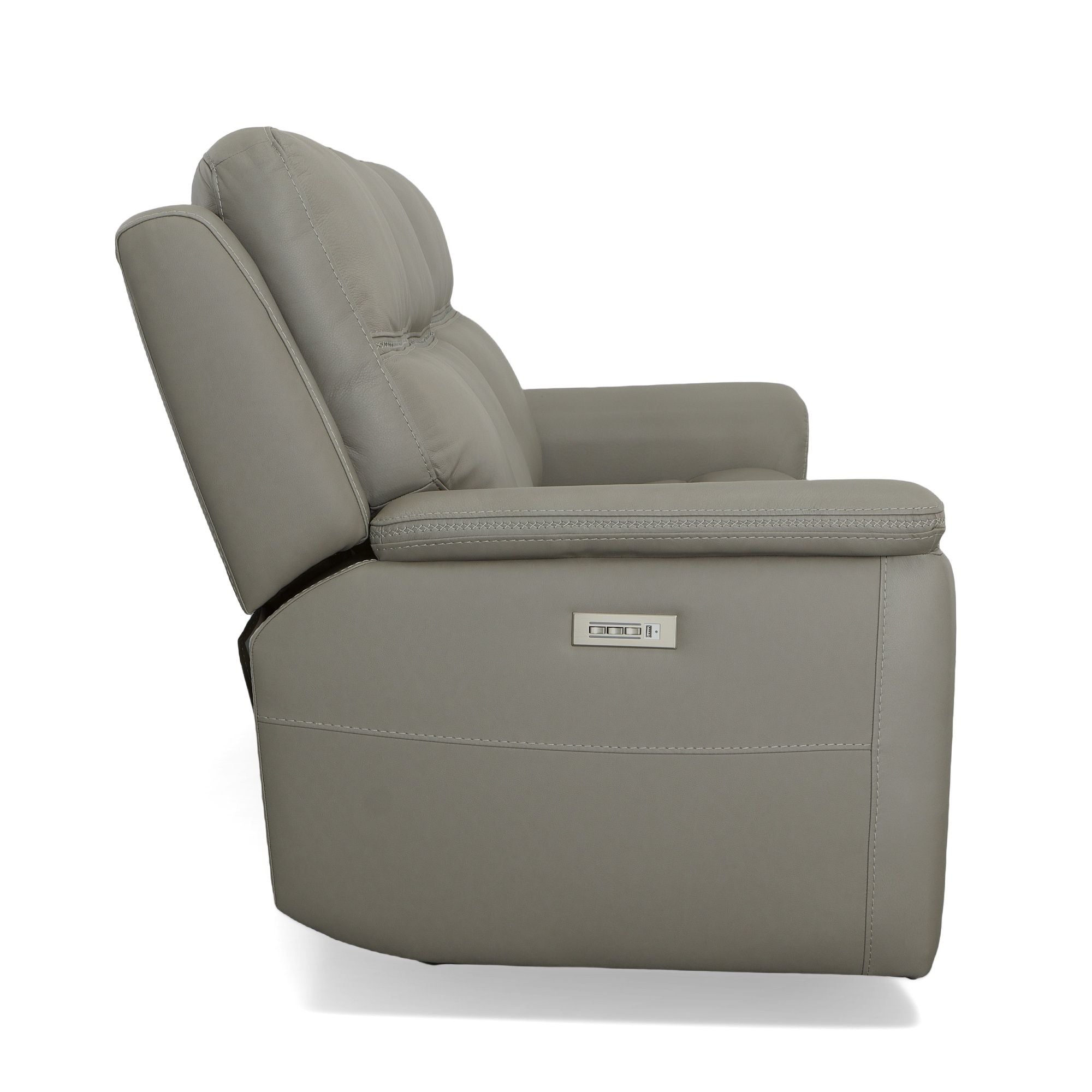 Sawyer - Power Reclining Sofa With Power Headrests & Lumbar