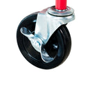 Drywall Panel Lifter Drywall Panel Hoist Jack Lifter Jack Rolling Caster Panel Hoist 11Ft - Red