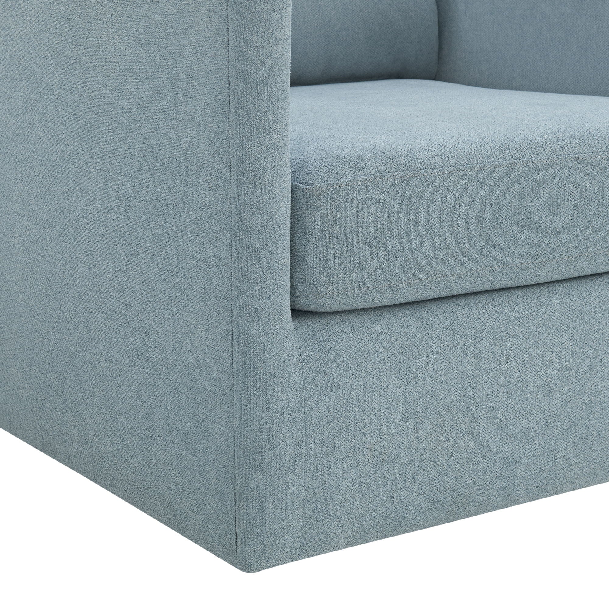 Acacia Swivel Chair in Gray by Elements International, view 13