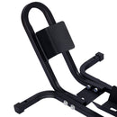 Heavy Duty Motorcycle Front Tire Chock For 17" 21" Wheels Stand 1200 Lbs Capacity - Black