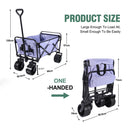 Wagons Carts Heavy Duty Foldable With Big Wheels