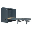 Murphy Bed With Large Drawer, USB Ports And Outlets