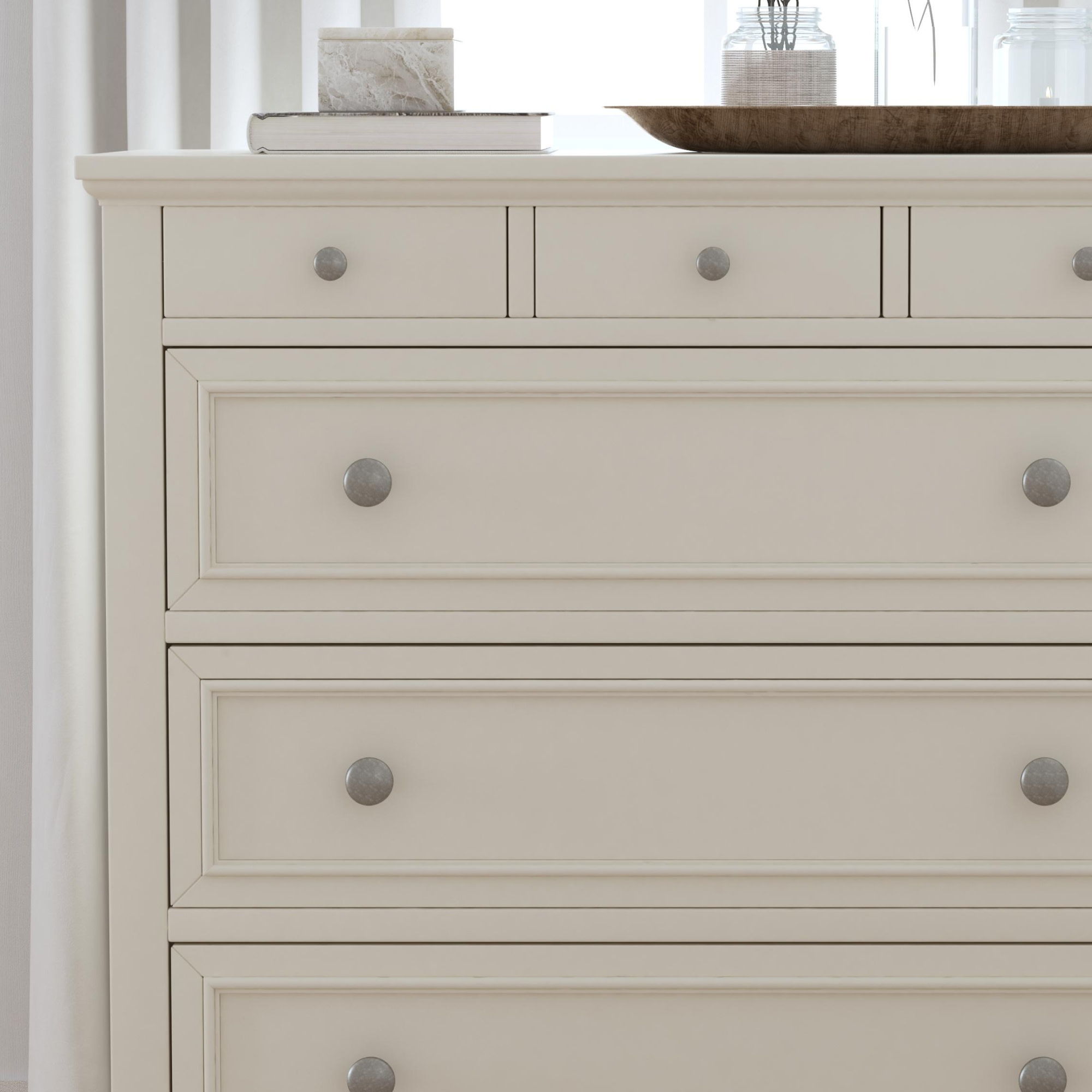 Naples - Chest - White