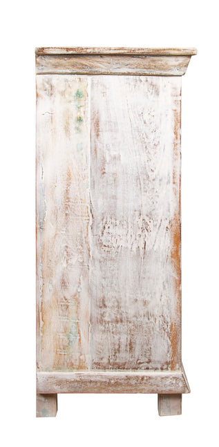 Recycled Finish Wine Cabinet