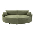 Oversized Double Chaise Lounge Sofa With USB Ports
