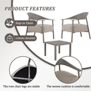 Furniture Set With Seat Cushions, Sturdy And Durable