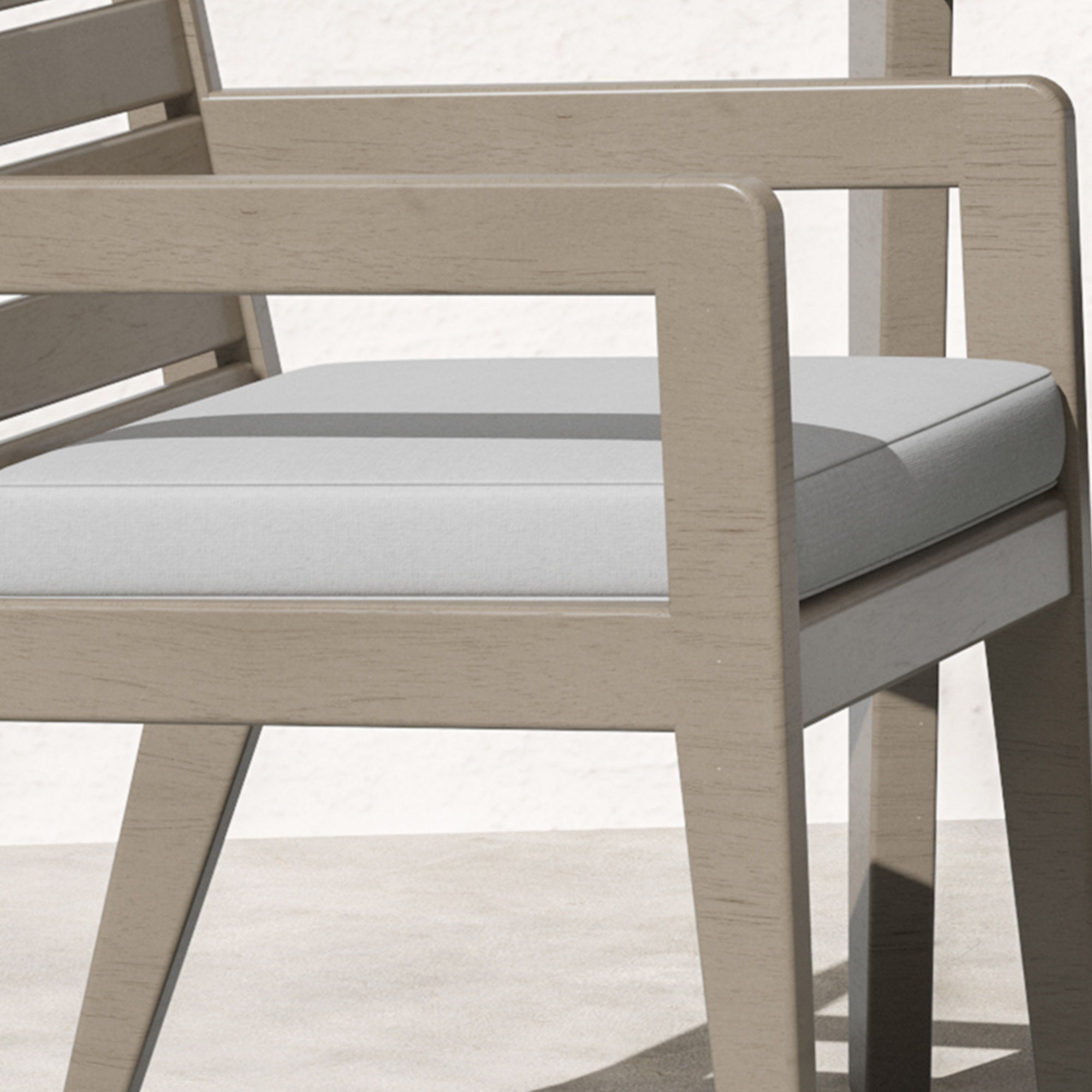 Sustain - Outdoor Dining Armchair (Set of 2) - Gray