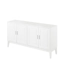 4 Door Sideboard Storage Cabinet With Door Shelf