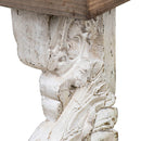 Classic Vintage And Wall Shelf - Brown / Antique White