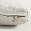 6 Piece Patio Set, Half Moon Outdoor Sectional Sofa With 2 High Low Coffee Tables, 4 Pillows & Cushions