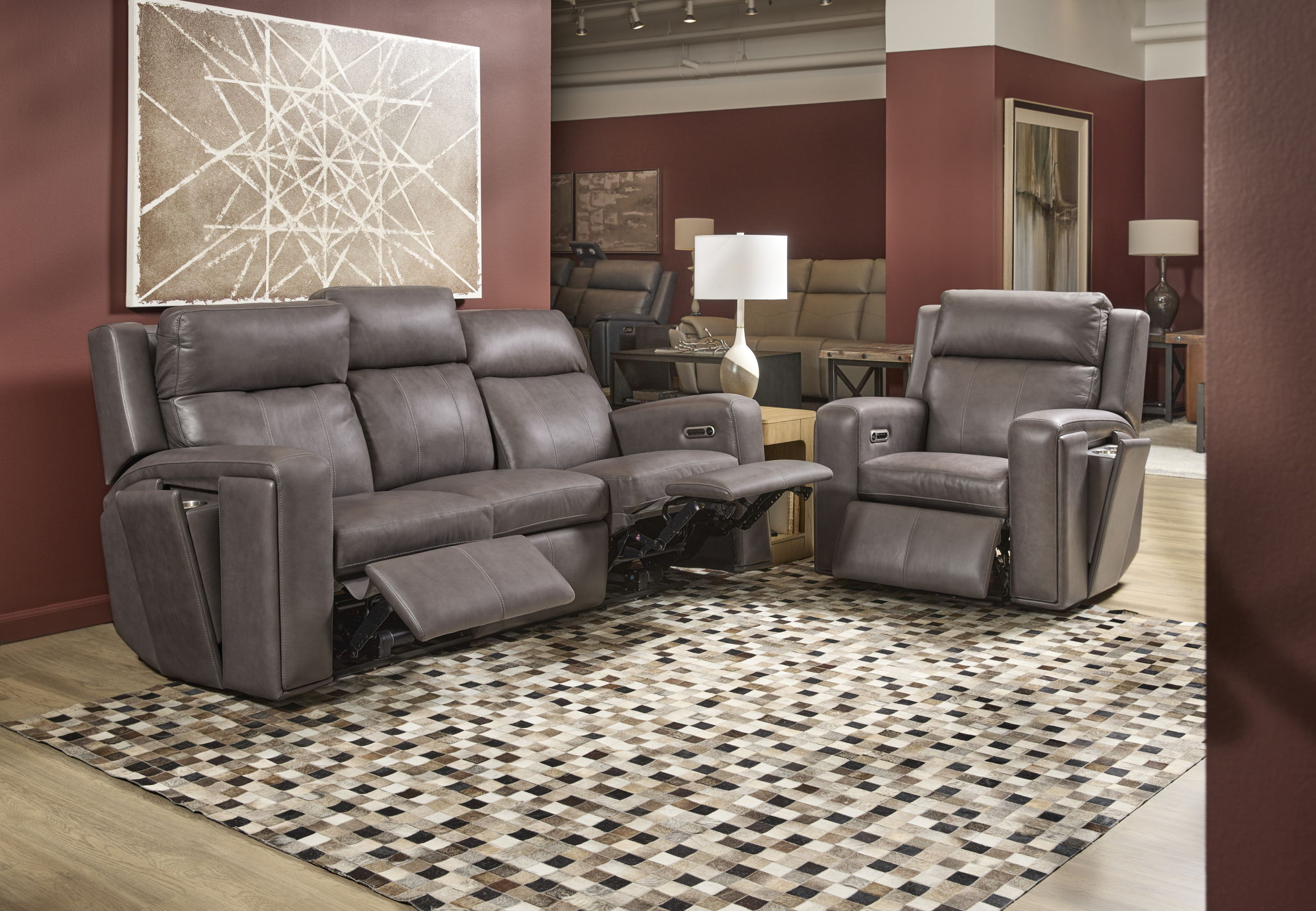 Wyatt - Power Recliner With Power Headrest & Lumbar