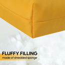 2 Piece High Back Patio Chair Cushion Set