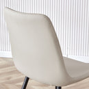 Modern Medieval Style Restaurant Cushioned Chairs With Suede Backrests