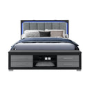 Messa - Bed With Storage Features And LED Lighting
