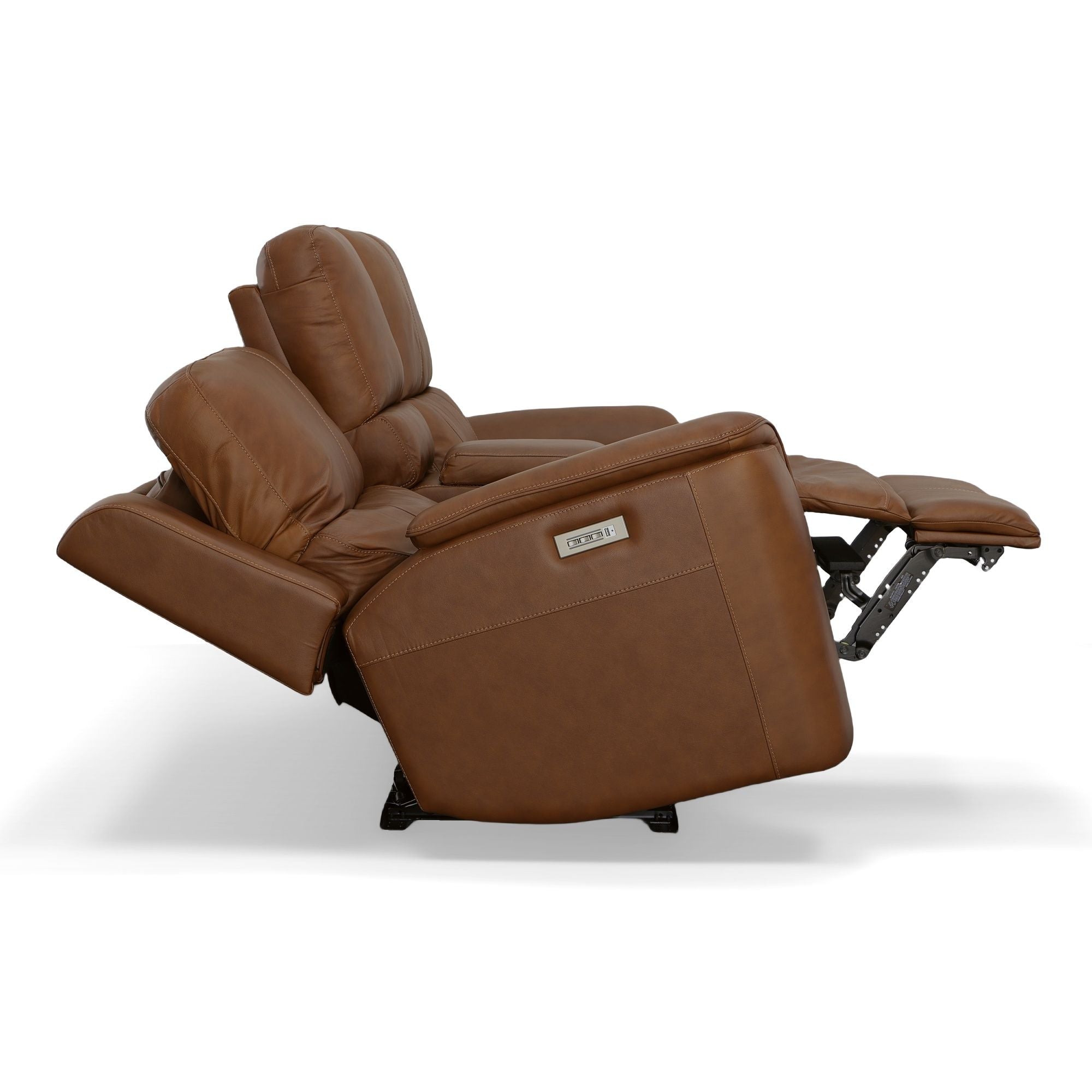 Henry - Power Reclining Loveseat With Console & Power Headrests & Lumbar