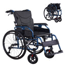 Premium Foldable Transport Wheelchair For Adults