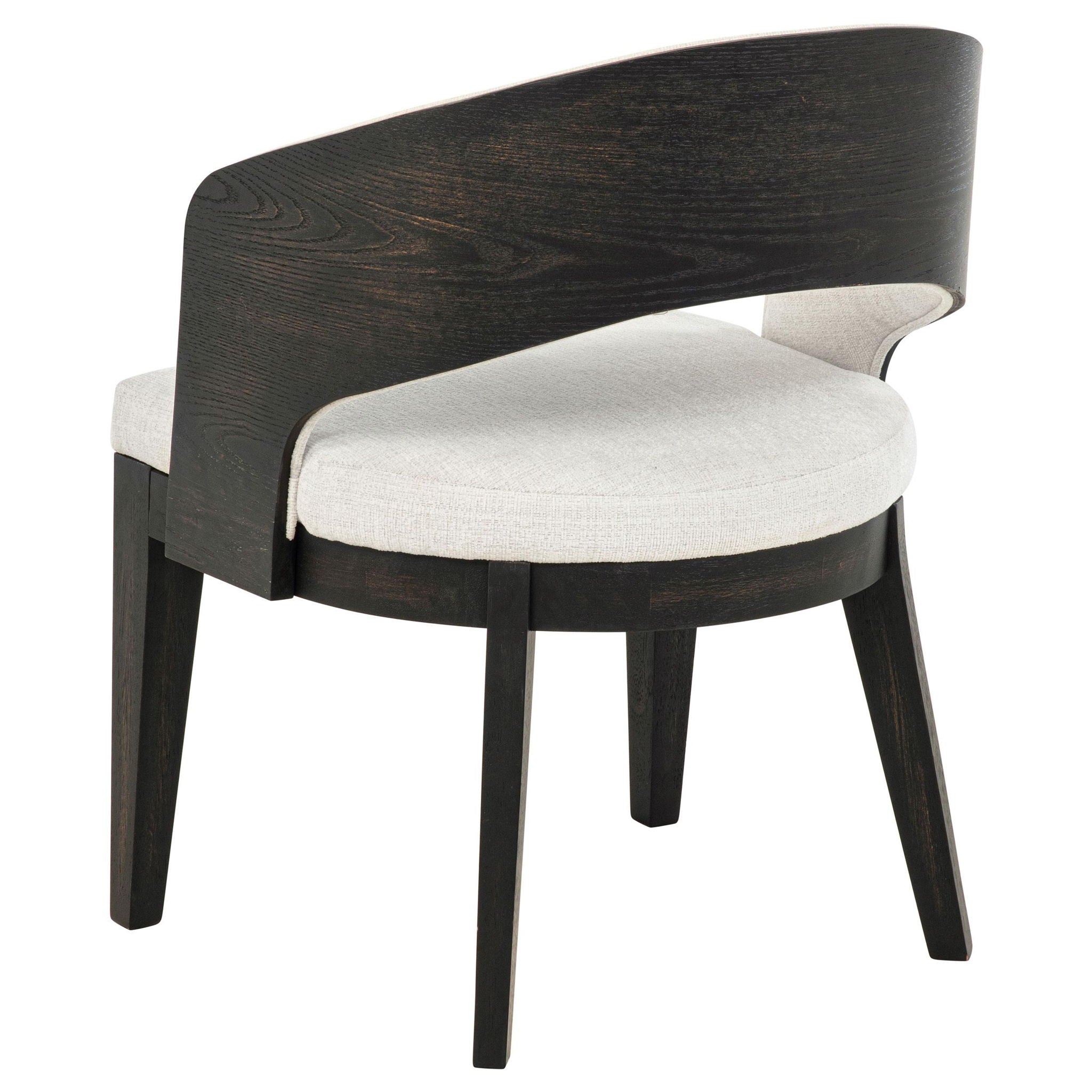 Leandro Upholstered Dining Arm Chair Cream (Set of 2) - Atlantic Fine Furniture Melbourne FL