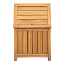 Portside - Wooden Deck Box 30 Gallons Storage Bench - Teak