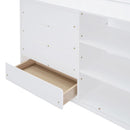 Bunk Bed With 4 Drawers And 3 Shelves