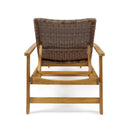 Hampton - Outdoor Chaise Lounge With Adjustable Backrest - Natural