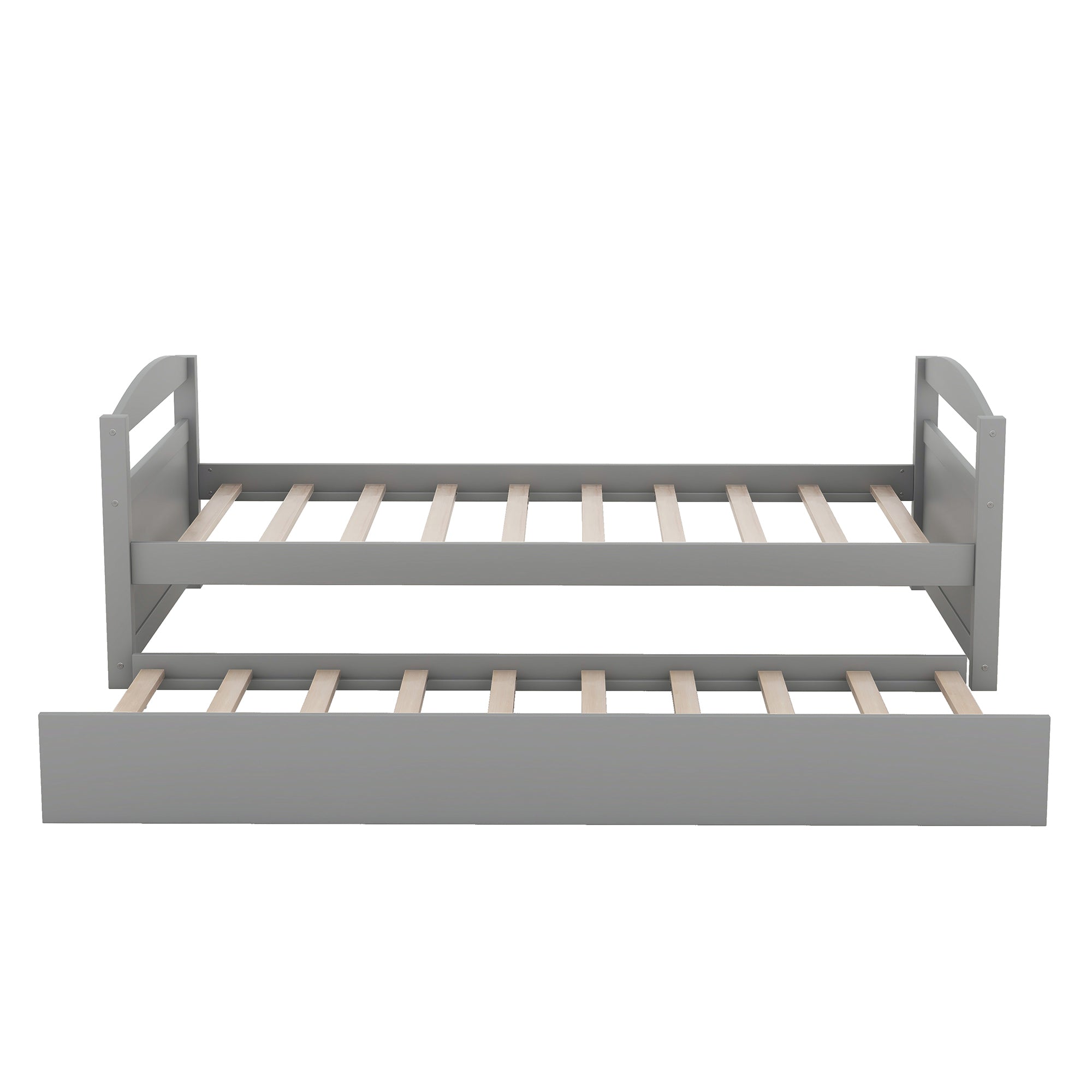 Twin Size Daybed with Trundle, Gray - Atlantic Fine Furniture Melbourne FL
