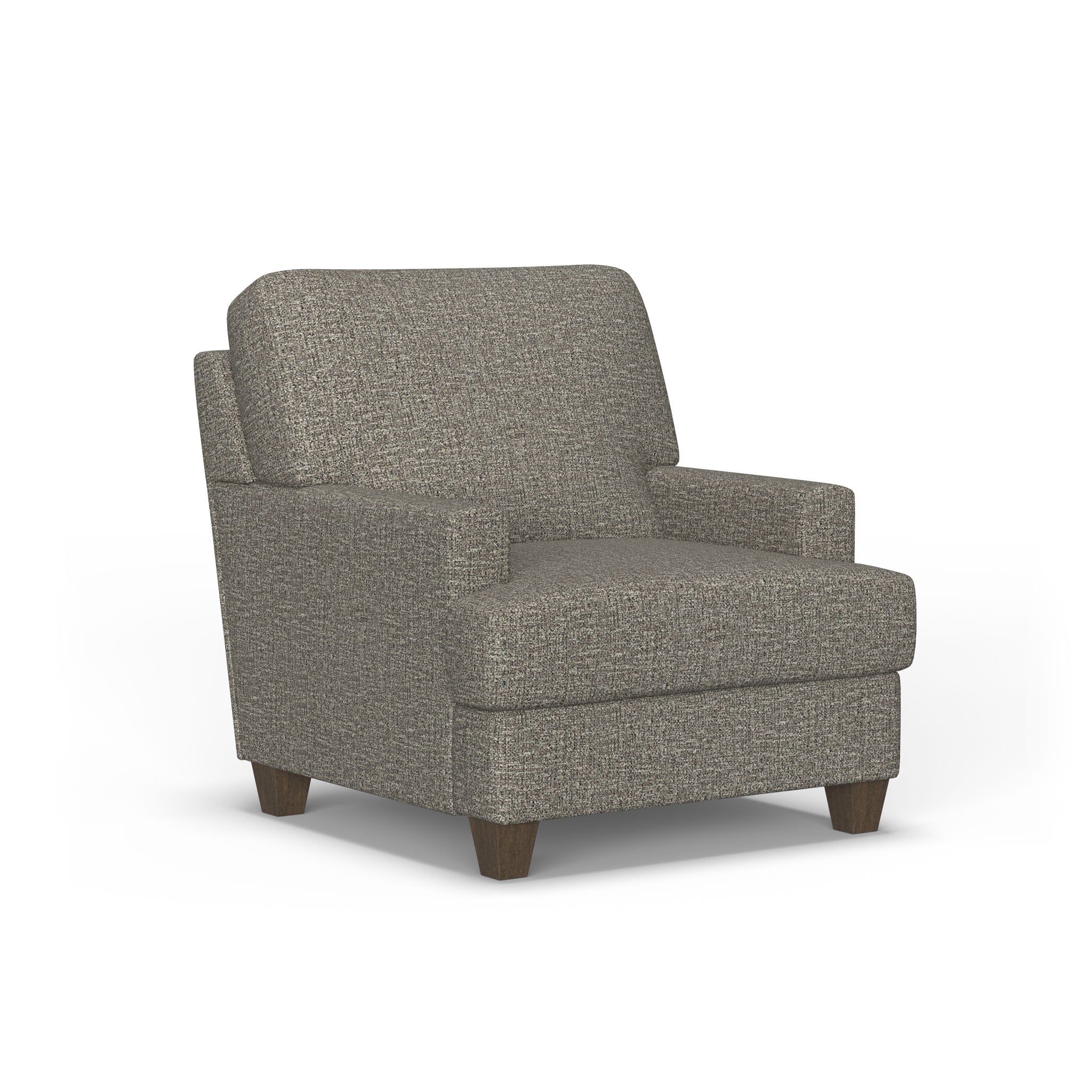Moxy - Fabric Chair, Straight Track Arms