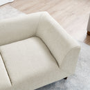 Modern Rectangular Pet Sofa With Backrest And Armrests For Small And Medium Dogs, Soft Cushion