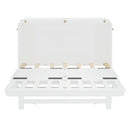 Murphy Bed With Large Drawer, USB Ports And Outlets