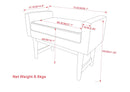Scott - Upholstered Ottoman Bench