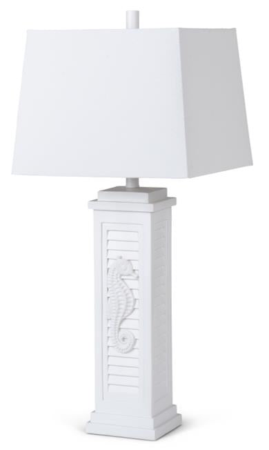 Sea Horse Shutter (White)