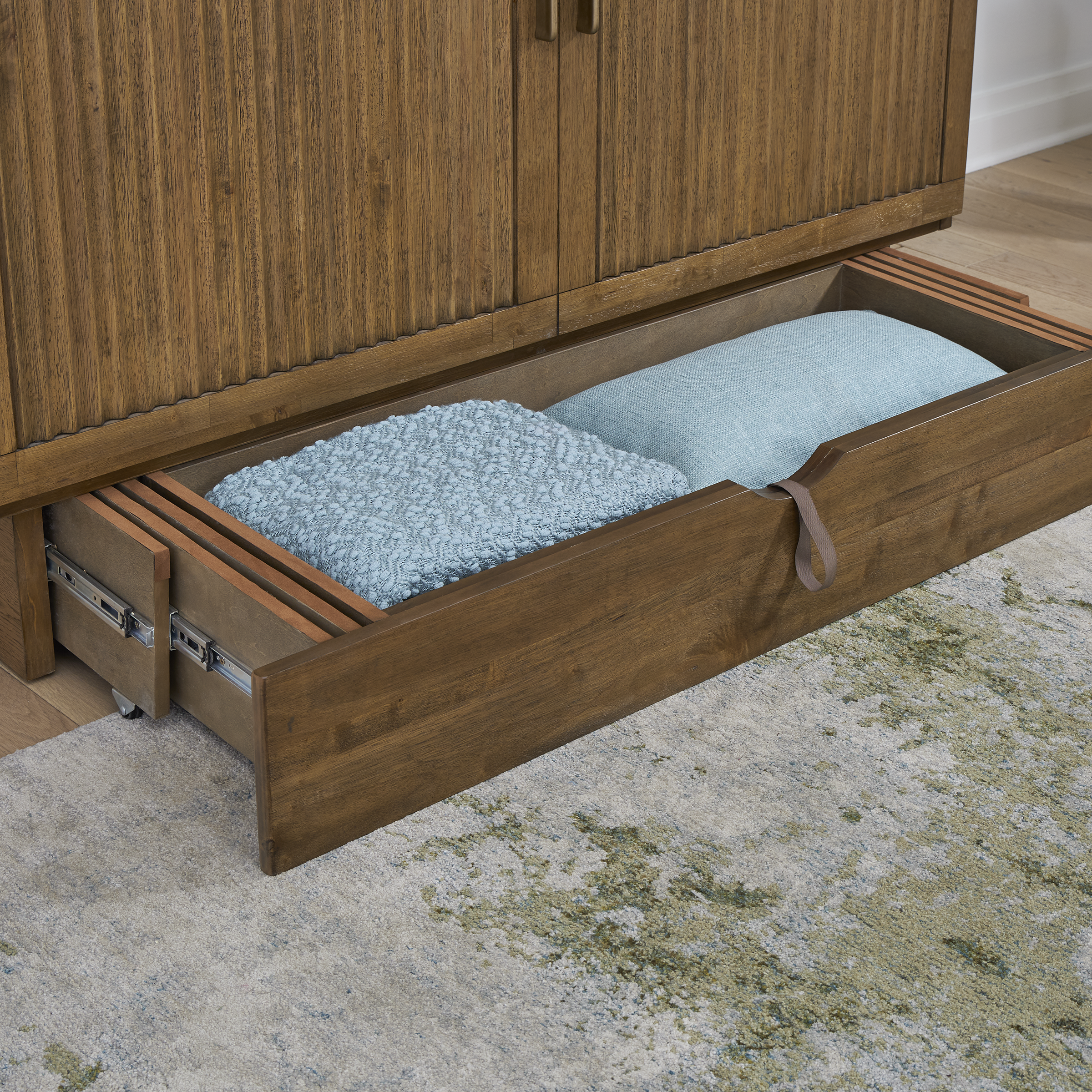 Portofino Murphy Cabinet Bed storage drawer