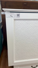 Kingston White Rattan Cabinet Bed