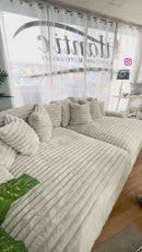 Double Chaise Sofa by John Michael Designs