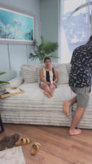 Double Chaise Sofa by John Michael Designs