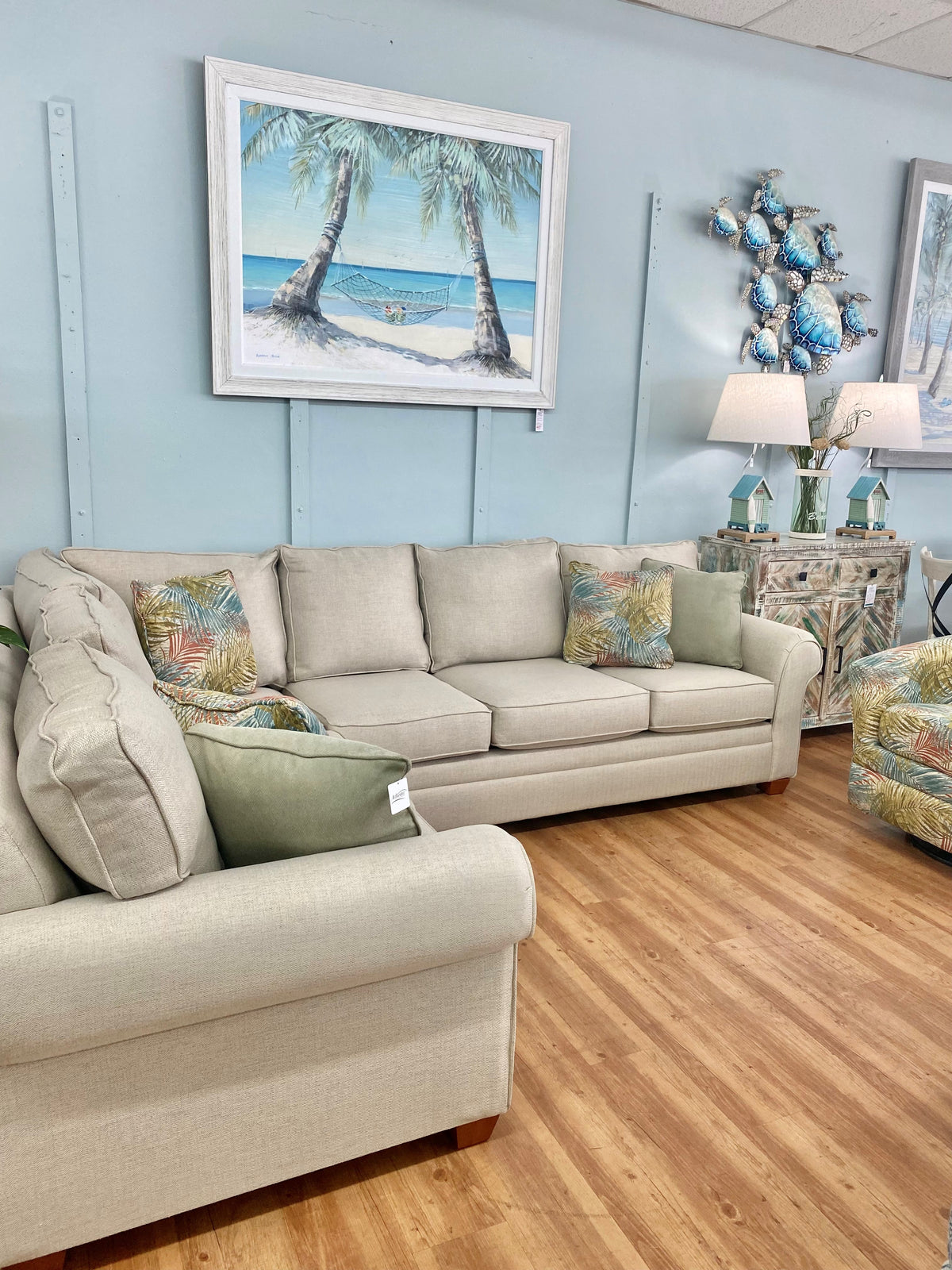 Custom Sectional By Stanley Chair. - Atlantic Fine Furniture Inc