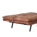 Convertible Memory Foam Futon Couch Bed, Modern Folding Sleeper Sofa-SF267PUCH - Atlantic Fine Furniture Inc