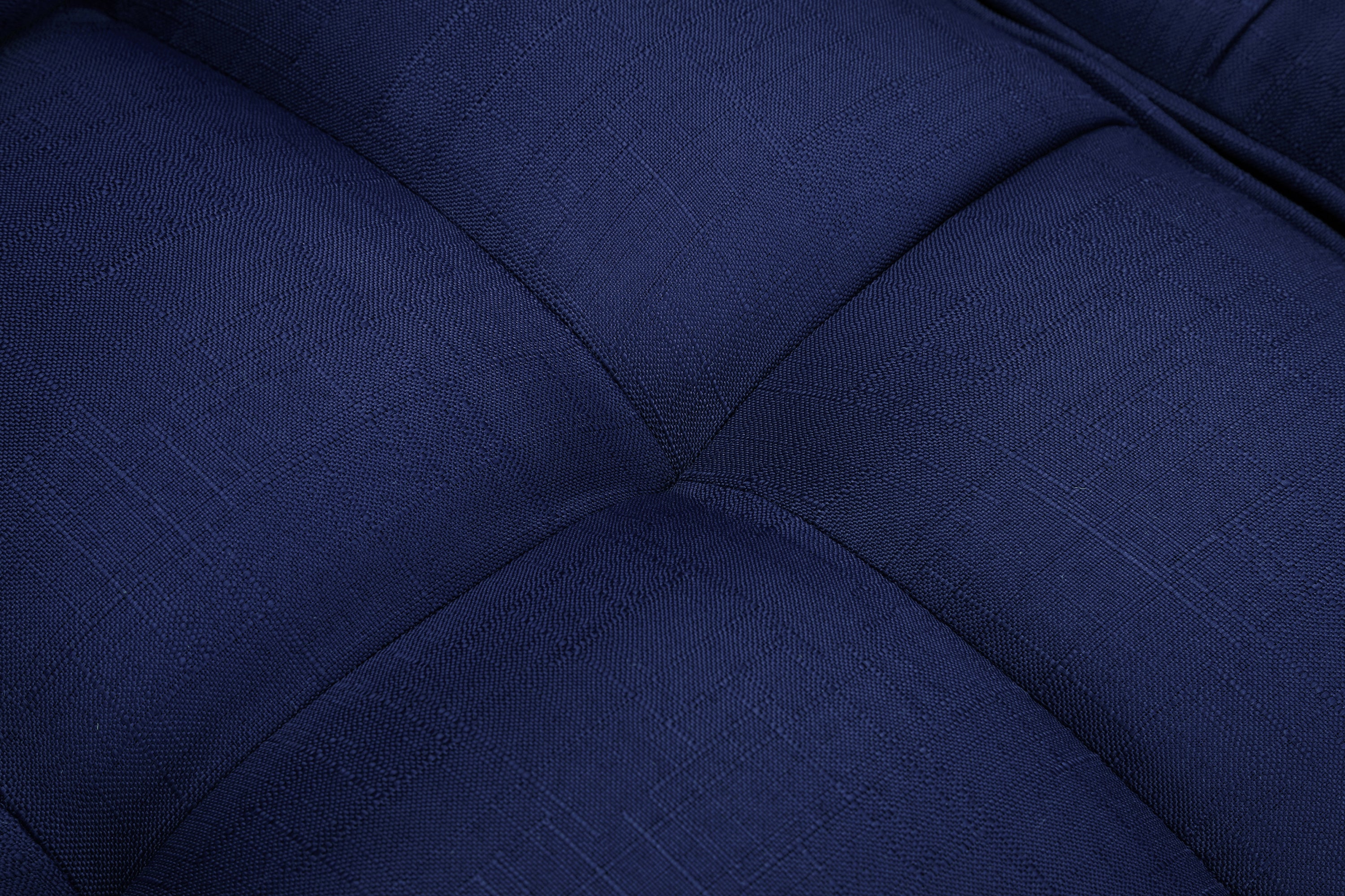 FUTON SLEEPER SOFA WITH 2 PILLOWS NAVY BLUE FABRIC(W223S00030) - Atlantic Fine Furniture Inc
