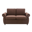 Orisfur Pull Out Sofa Bed  Loveseat Sleeper with Twin Size Memory Mattress for Living Room Spaces - Atlantic Fine Furniture Inc