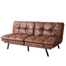 Convertible Memory Foam Futon Couch Bed, Modern Folding Sleeper Sofa-SF267PUCH - Atlantic Fine Furniture Inc