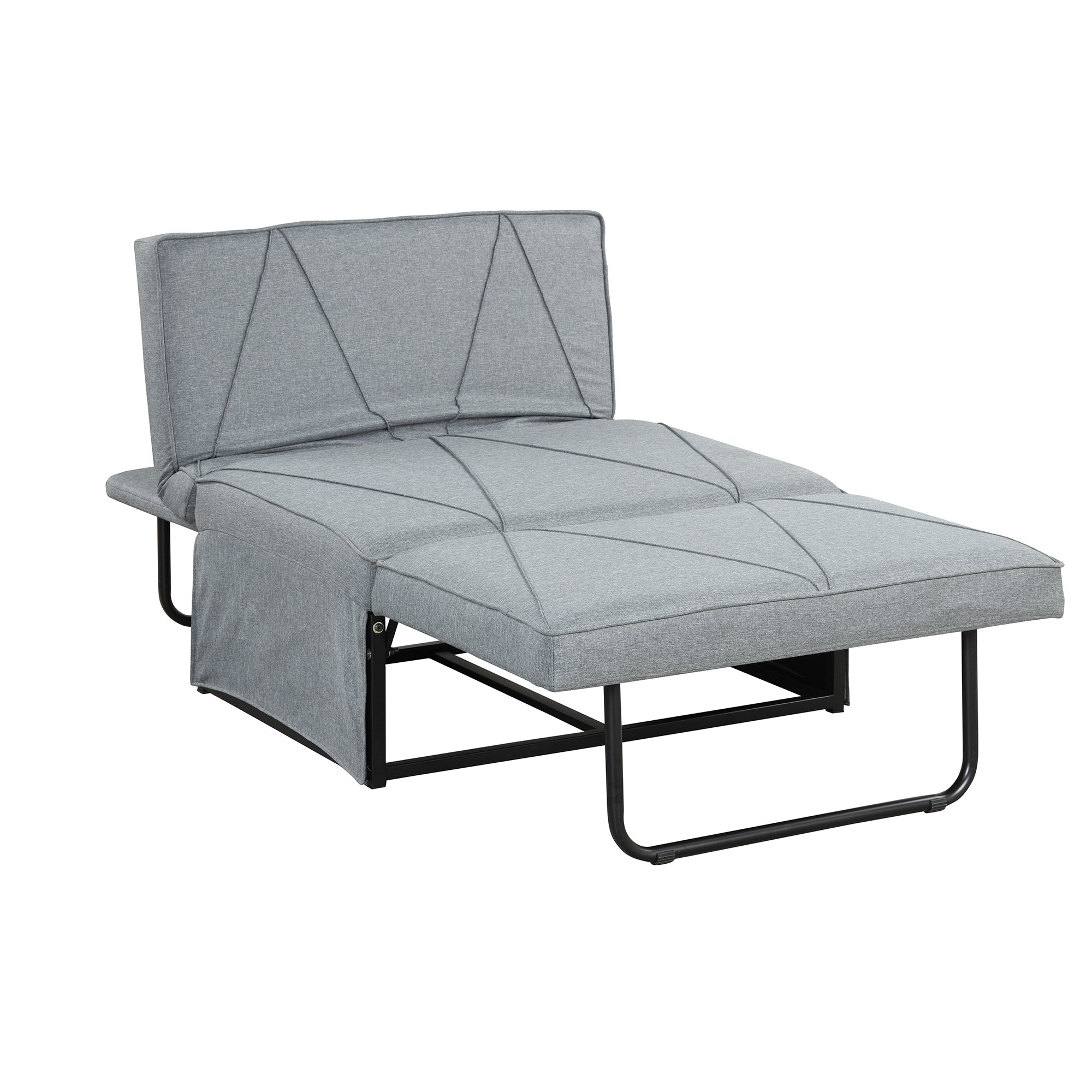 Orisfur.Sofa Bed,4-in-1Folding Ottoman Sofa Bed Sleeper Chair Convertible Chair into Bed with Adjustable Backrest Sleeper Couch Bed for Living Room/Small Apartment/Adults - Atlantic Fine Furniture Inc