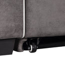 Orisfur. 66" Convertible Sleeper Bed, Adjustable Loveseat Couch with Dual USB Ports for Living Room Space - Atlantic Fine Furniture Inc
