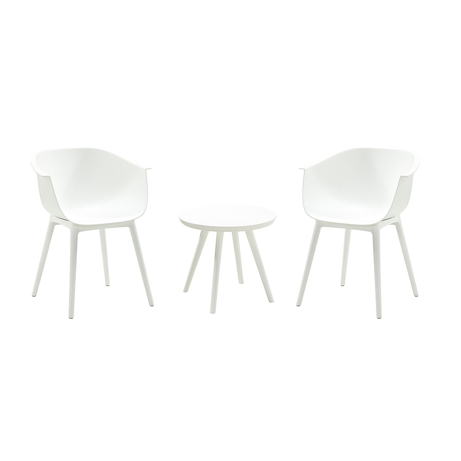 Parnasia 3-piece Conversation Set Patio Seating Group - Atlantic Fine Furniture Inc