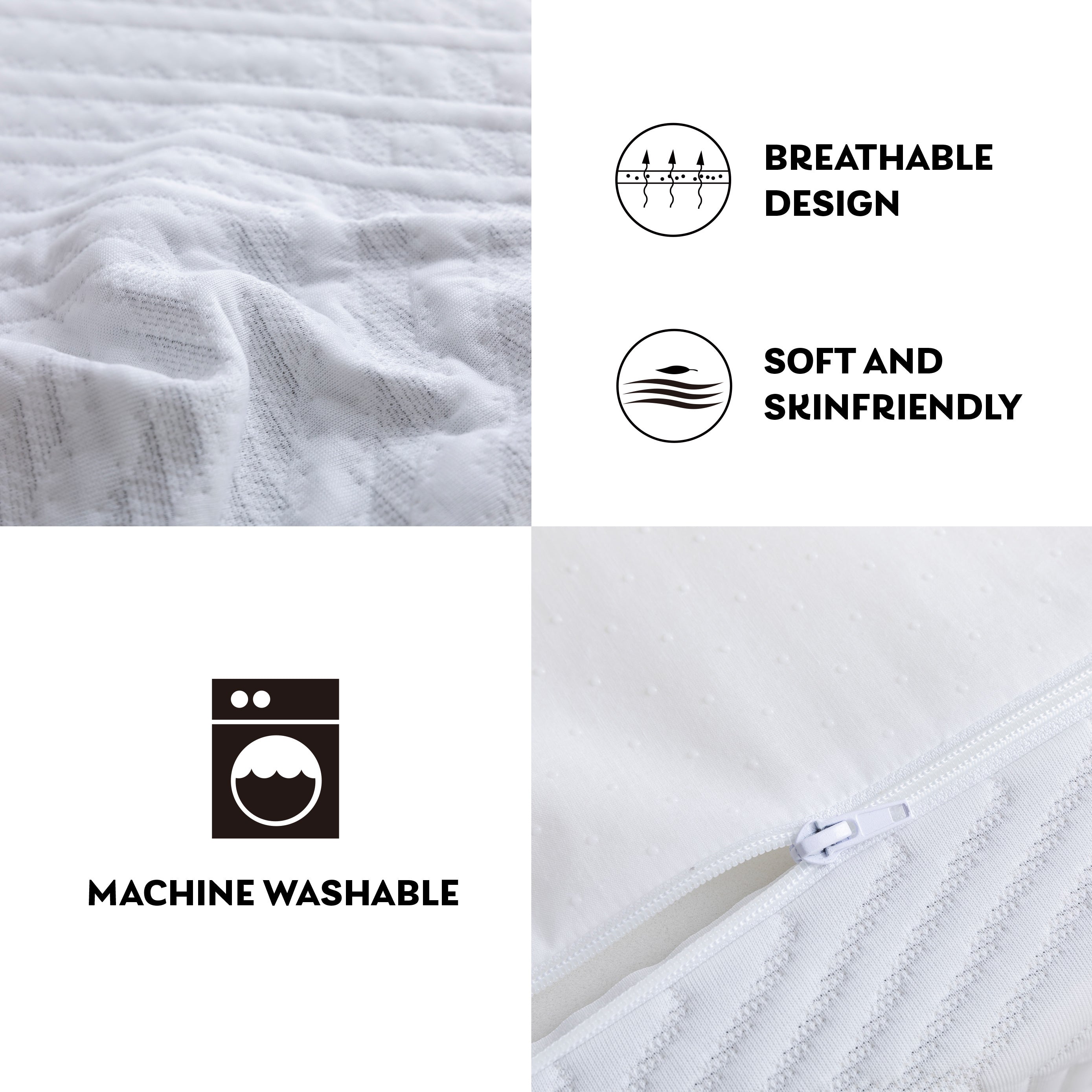 Green Tea Infused Memory Foam Twin Mattress, 8 inch Gel Memory Foam Mattress for a Cool Sleep, Bed in a Box - Atlantic Fine Furniture Inc
