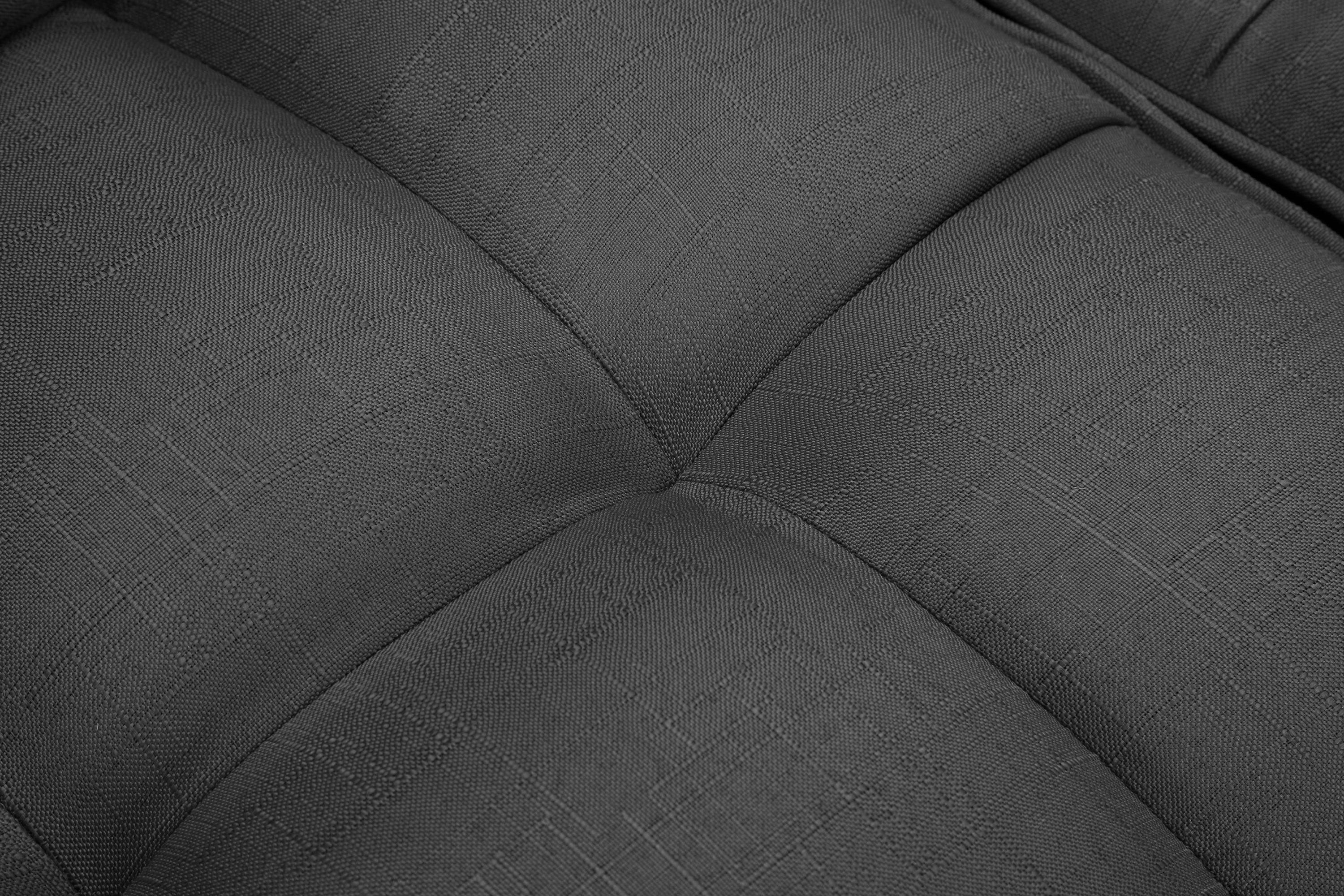FUTON SLEEPER SOFA WITH 2 PILLOWS DARK GREY FABRIC(W223S01338 、W223S00417。Size difference, See Details in page.) - Atlantic Fine Furniture Inc