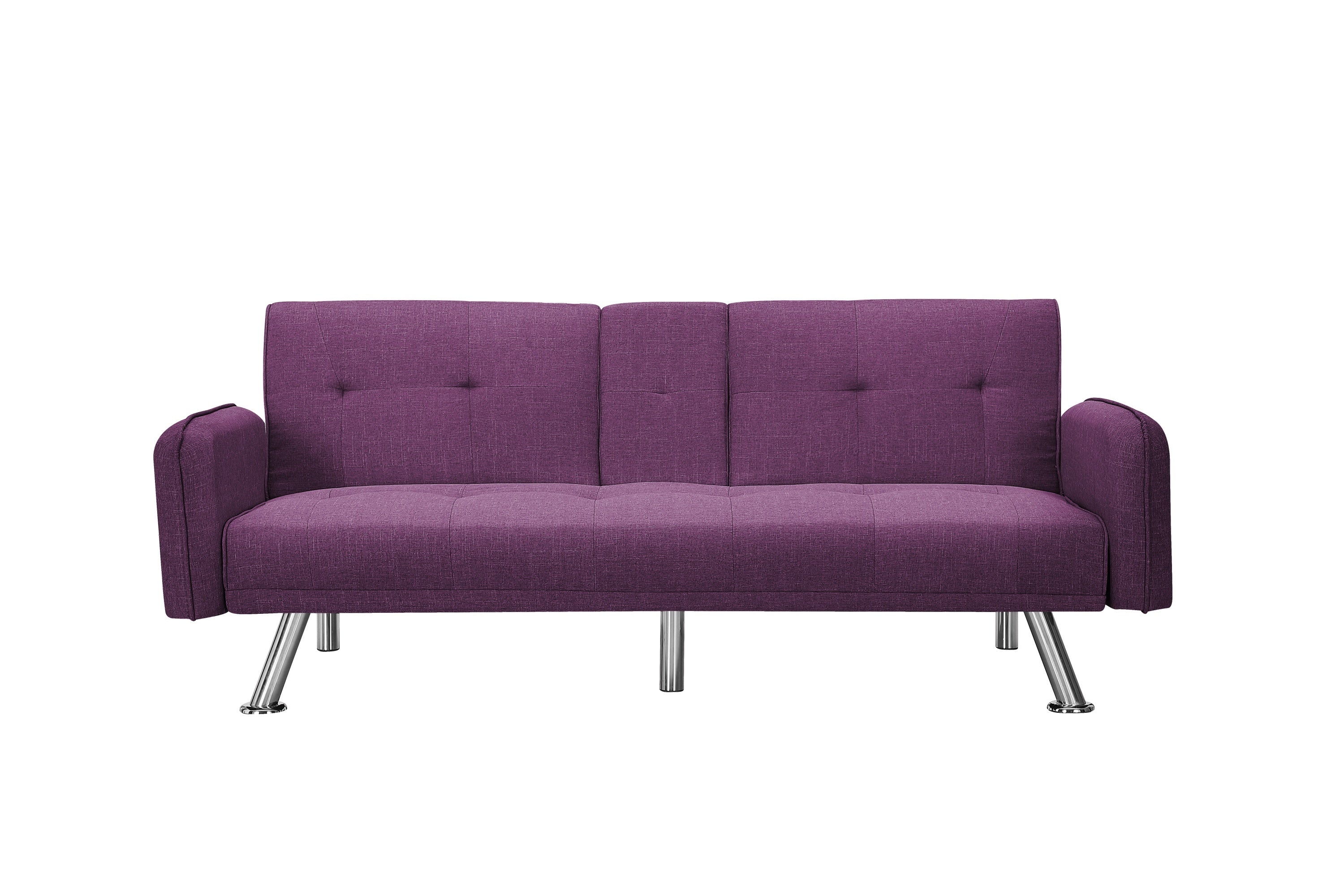 SLEEPER SOFA PURPLE COLOR(same as W22339671。Size difference, See Details in page.) - Atlantic Fine Furniture Inc