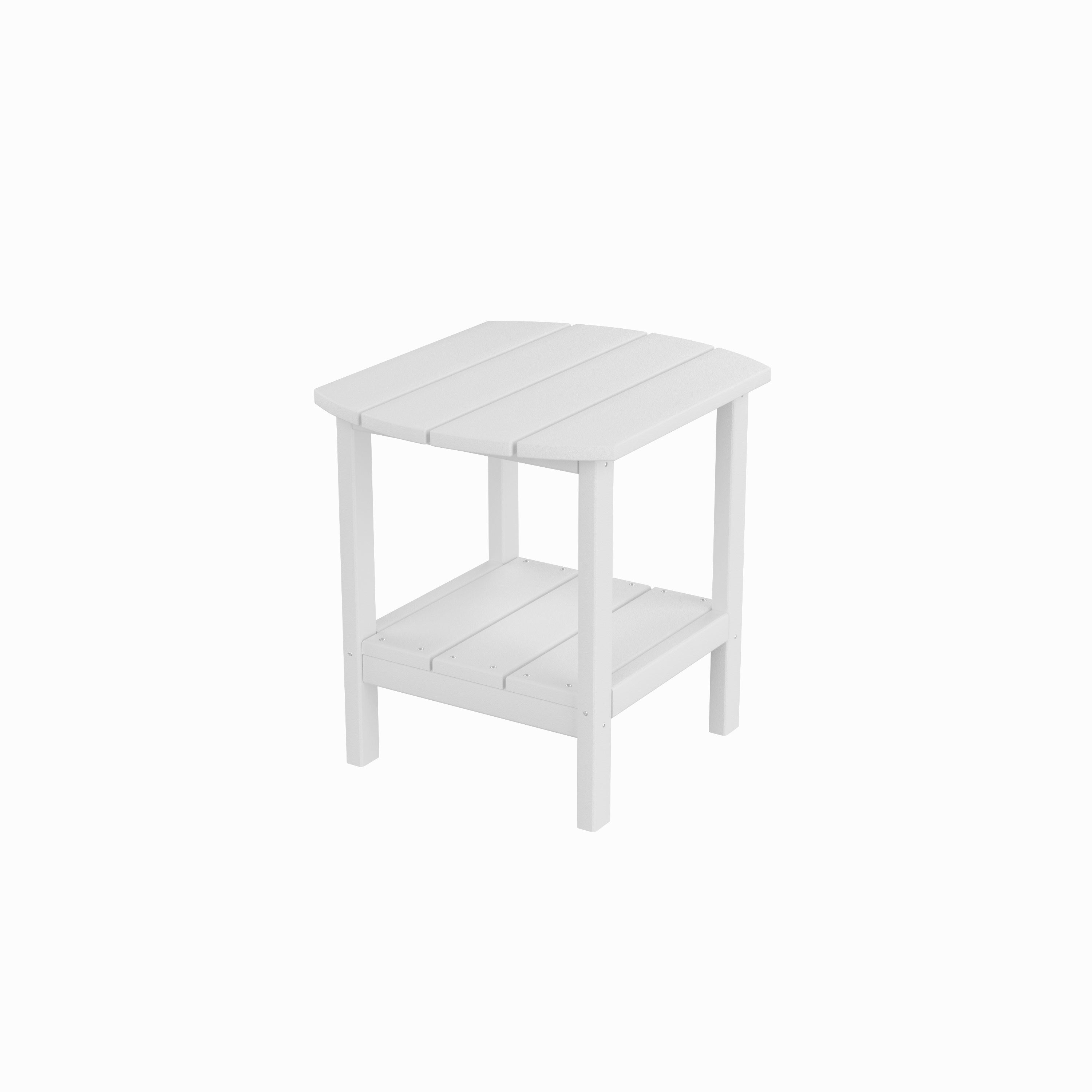 HDPE Side Table, White - Atlantic Fine Furniture Inc