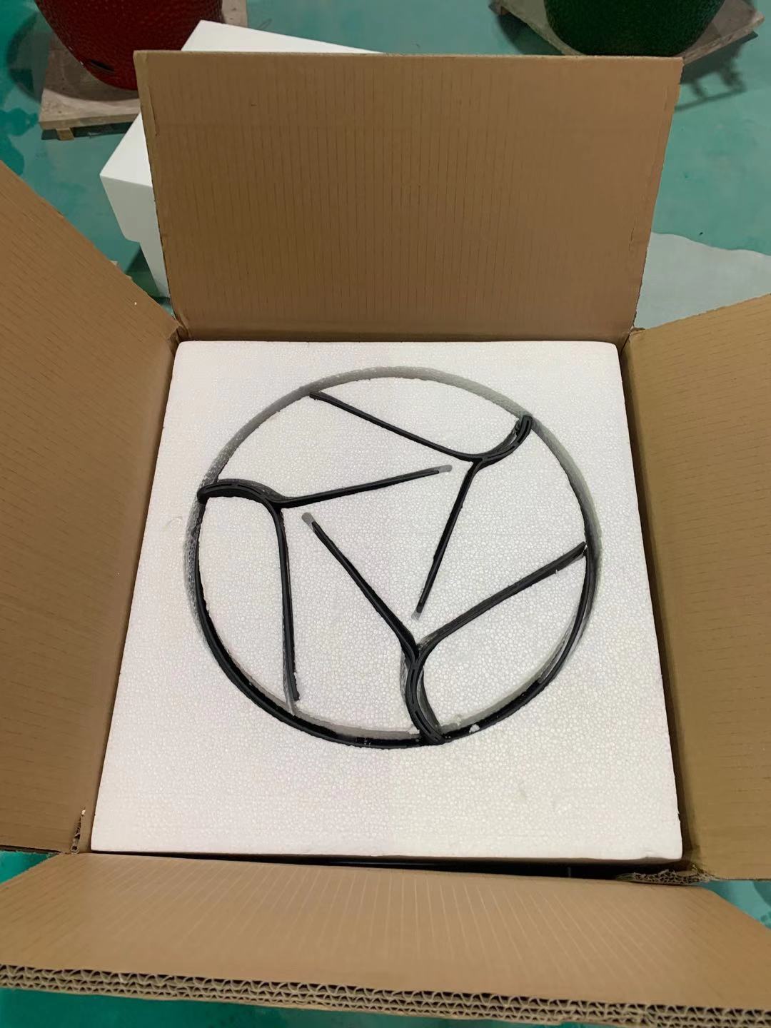 TOOPO 15 Inch Mini Kamado Grill Garden Ceramic Grills BBQ Smoker without Side Table-METTE BLACK - Atlantic Fine Furniture Inc