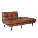 Convertible Memory Foam Futon Couch Bed, Modern Folding Sleeper Sofa-SF267PUCH - Atlantic Fine Furniture Inc