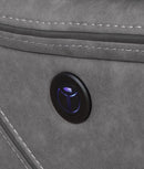 Higgins - Four-Piece Upholstered Power Sectional - Atlantic Fine Furniture Inc